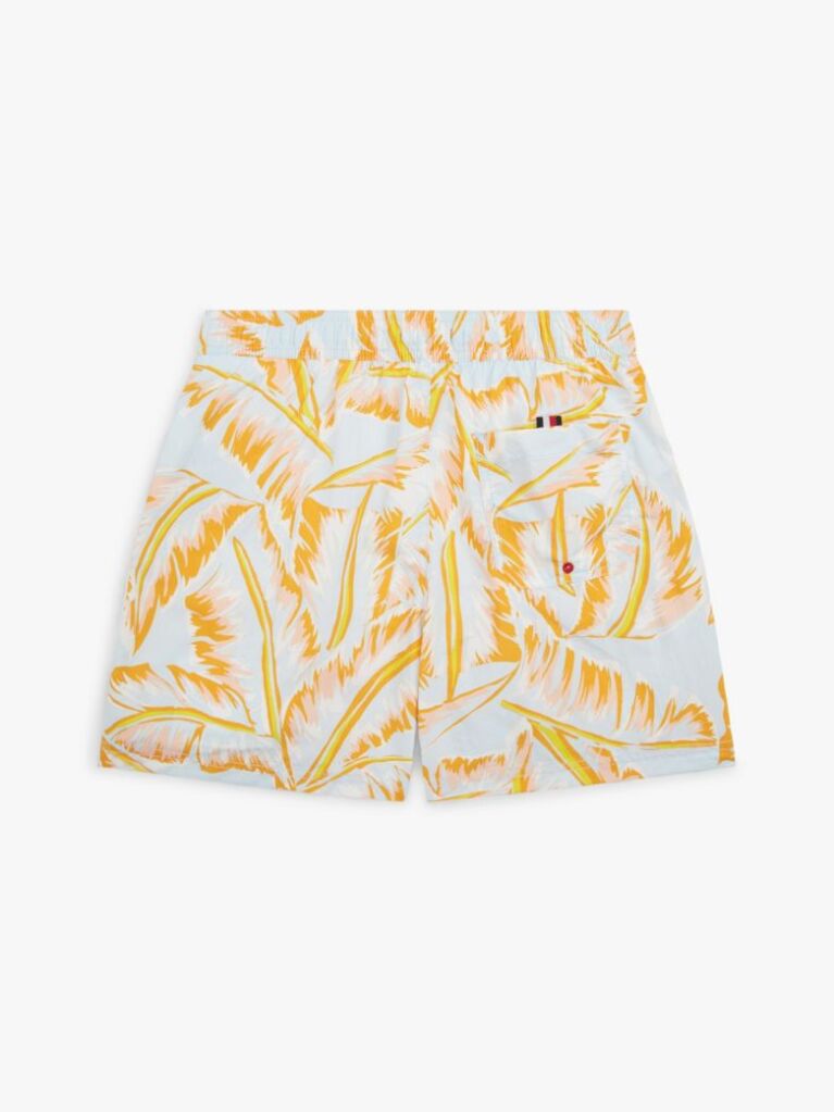 Multi Logo Print Mid Length Swim Shorts  Boys