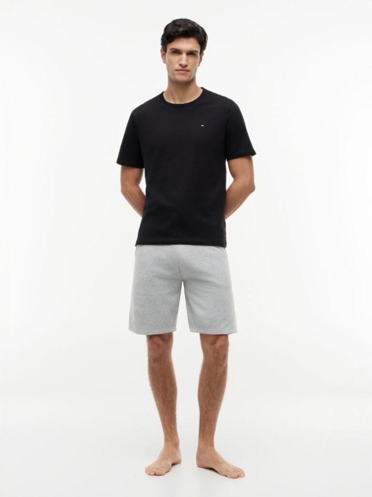 Black 3-Pack Signature Crew Neck T-Shirts  Men