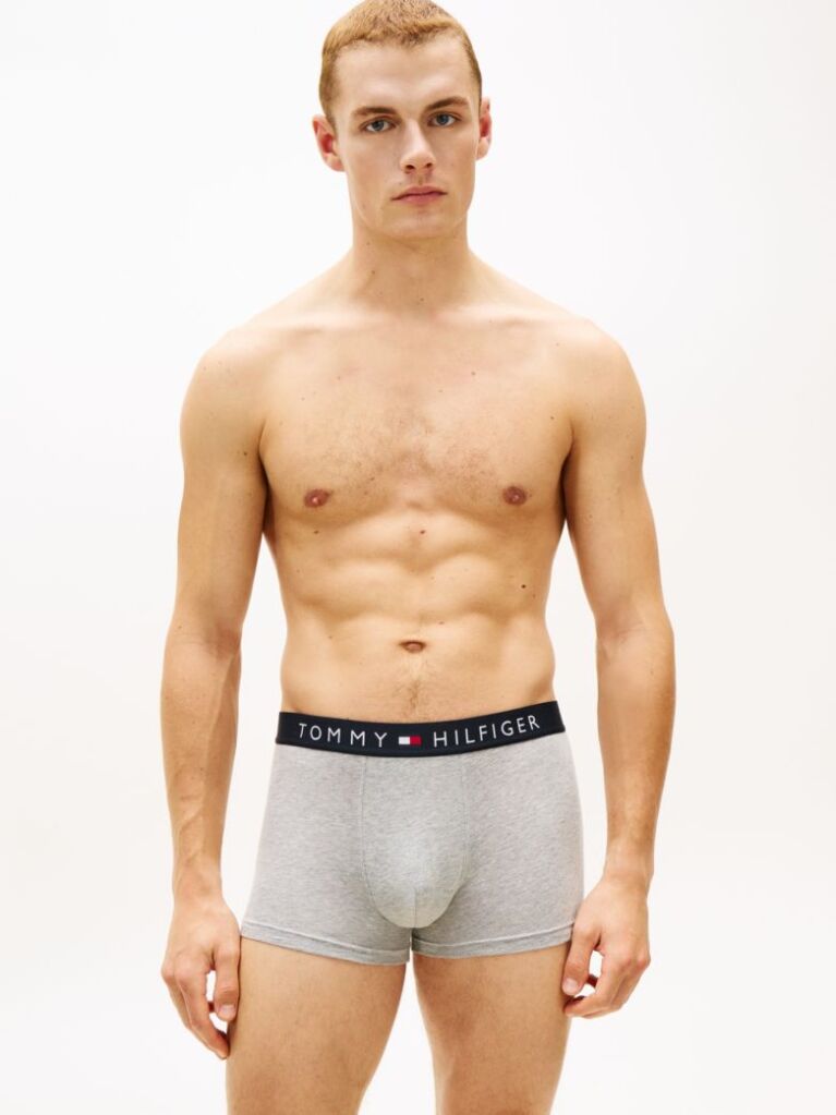 Multi 3-Pack TH Original Logo Waistband Trunks  Men