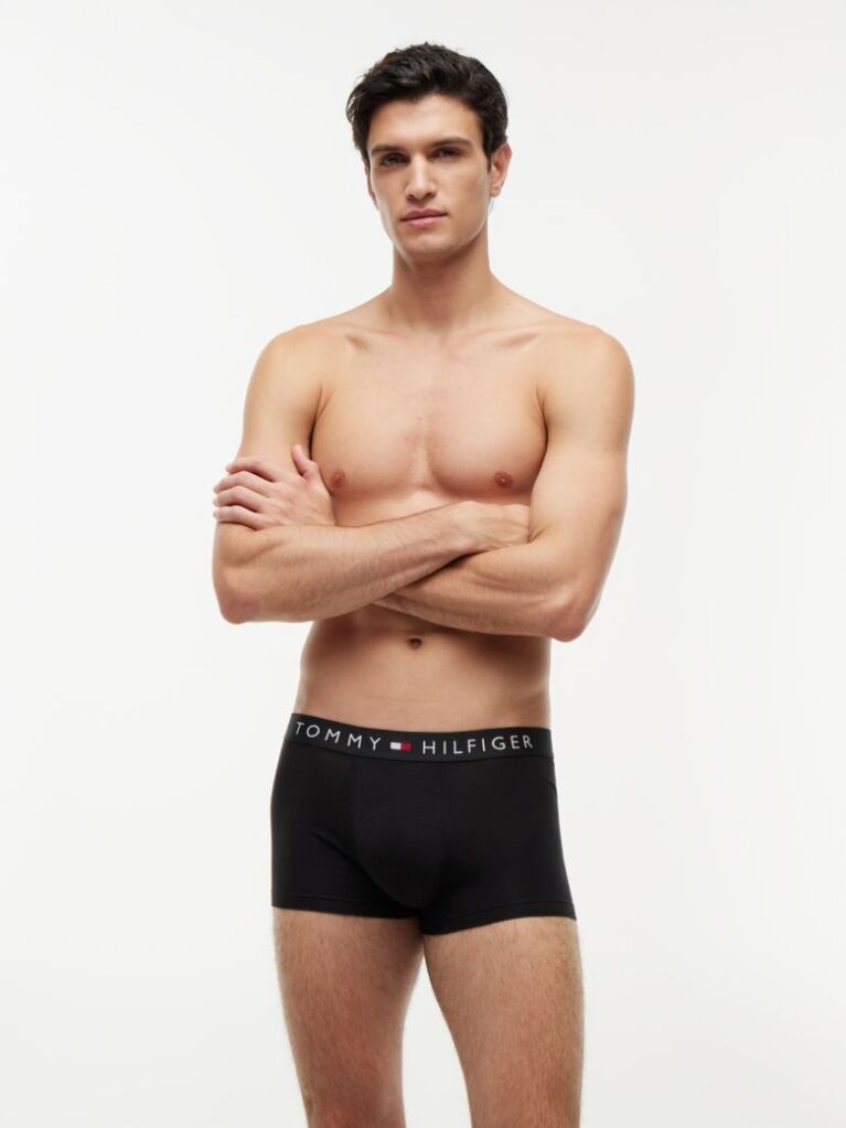 Multi 3-Pack TH Original Logo Waistband Trunks  Men