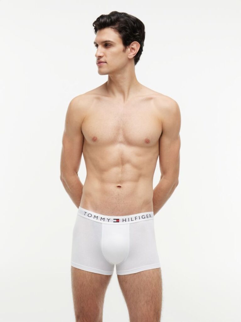 Multi 3-Pack TH Original Logo Waistband Trunks  Men