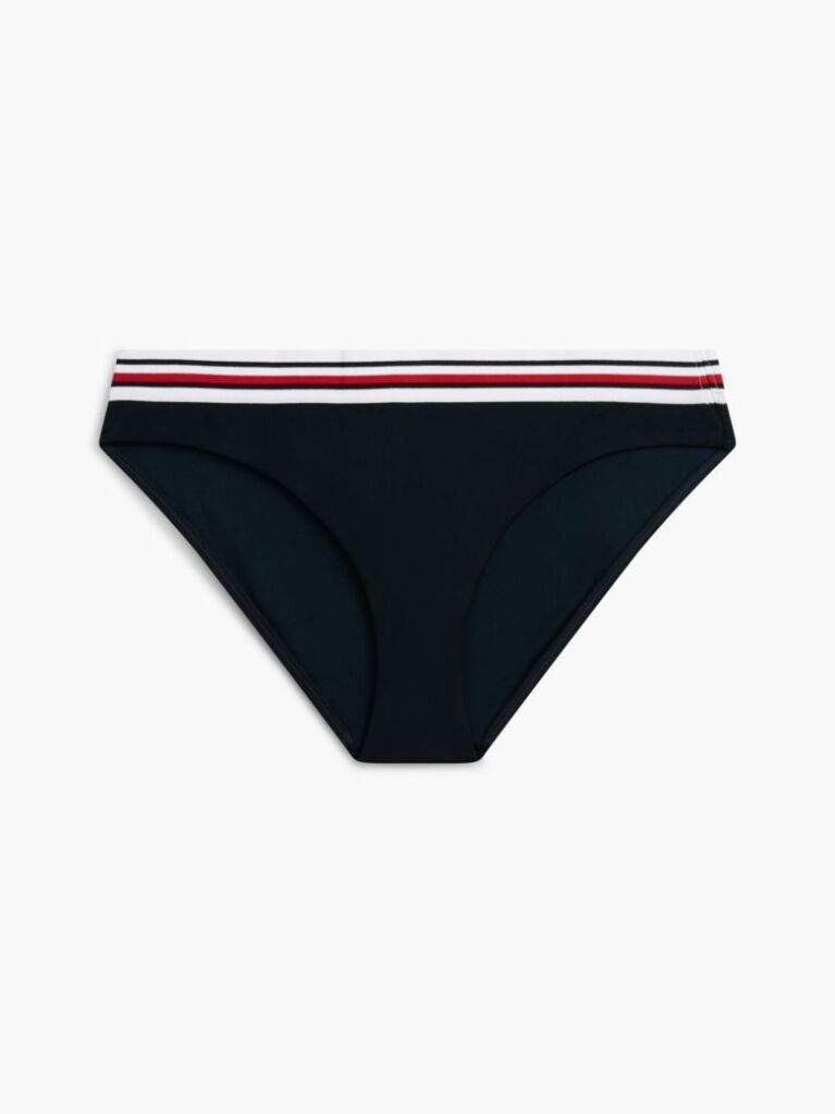 Blue Slip De Bikini Cu Dungi Global  Femei