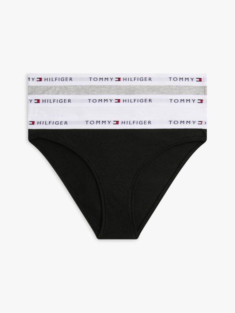 Multi Essential 3-Pack Repeat Logo Waistband Briefs  Women