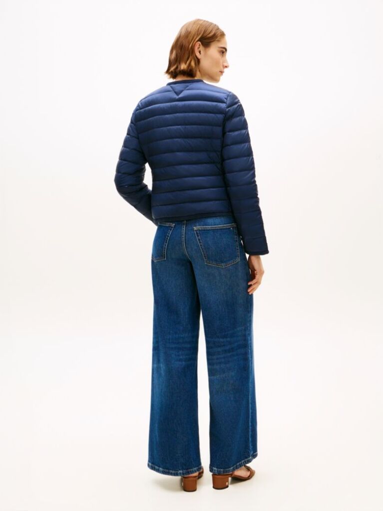 Blue Jacheta Subtire Hidrofuga Cu Croiala Slim  Femei