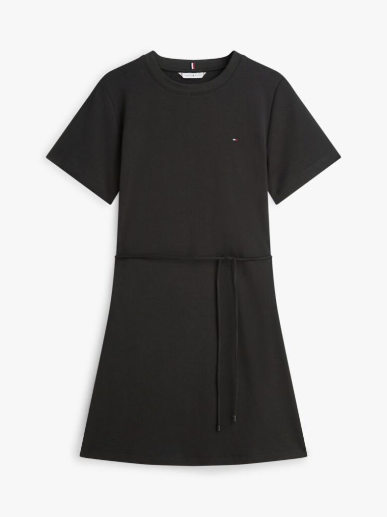 Negru Rochie Mini Din Tricot Interlock  Femei
