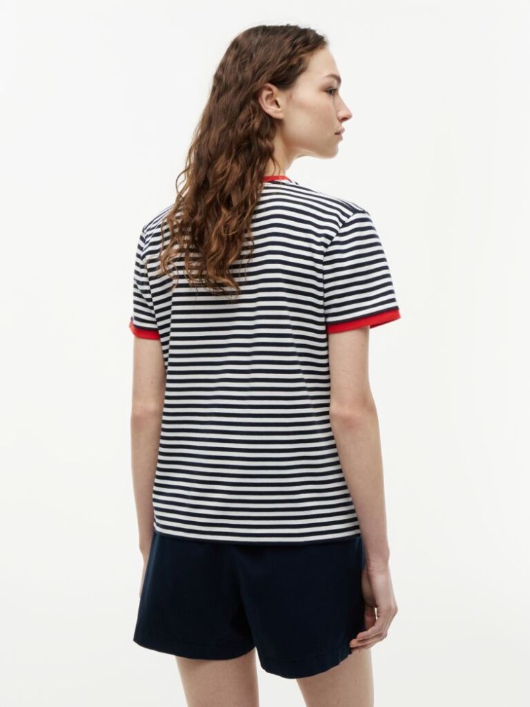 Multi Tricou Cu Guler Rotund Si Logo Brodat  Femei