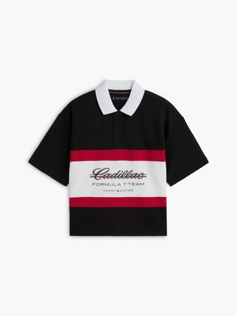 Black TH x Cadillac Formula 1® Team Polo Shirt  Women