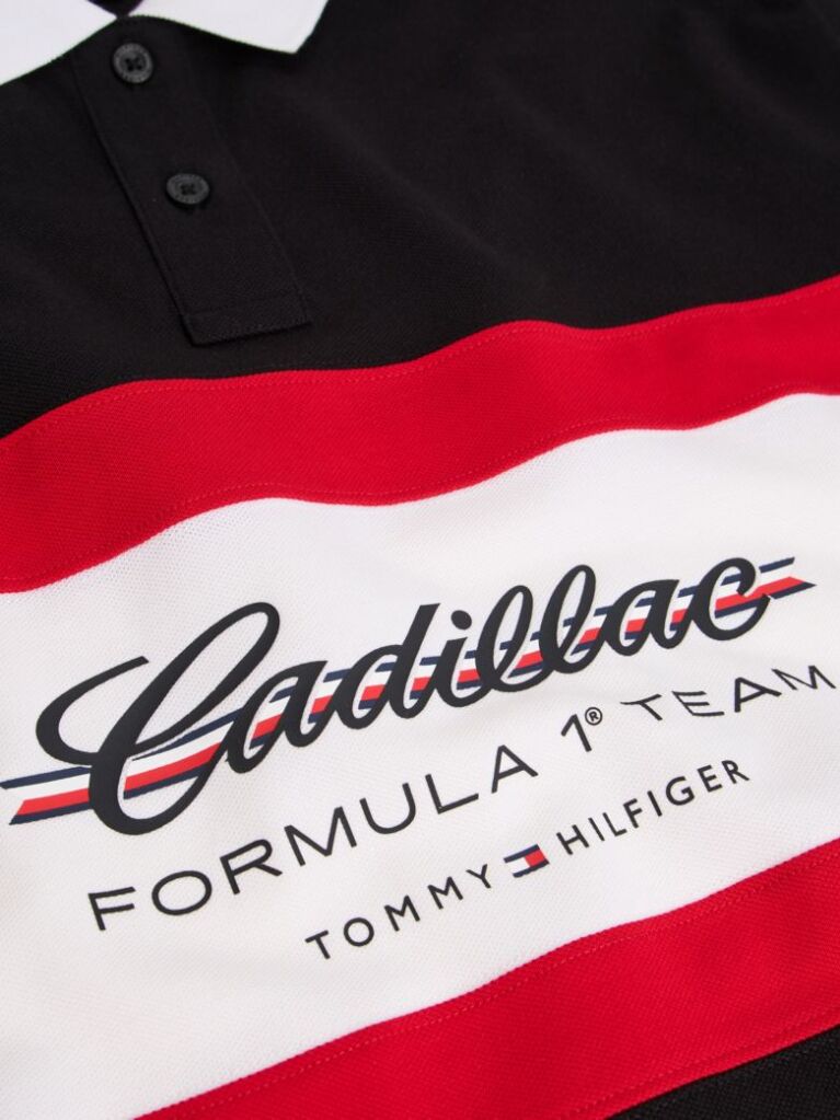 Black TH x Cadillac Formula 1® Team Polo Shirt  Women
