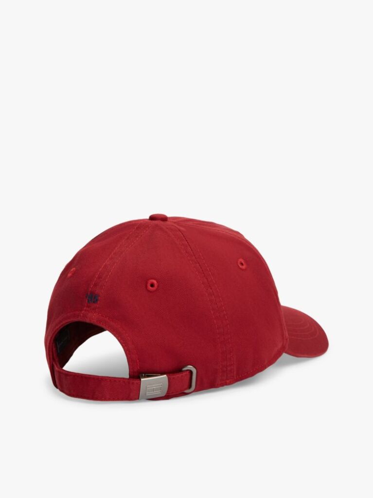 Rosu Sapca De Baseball Cu Broderie Si Steagul Hilfiger  Barbati