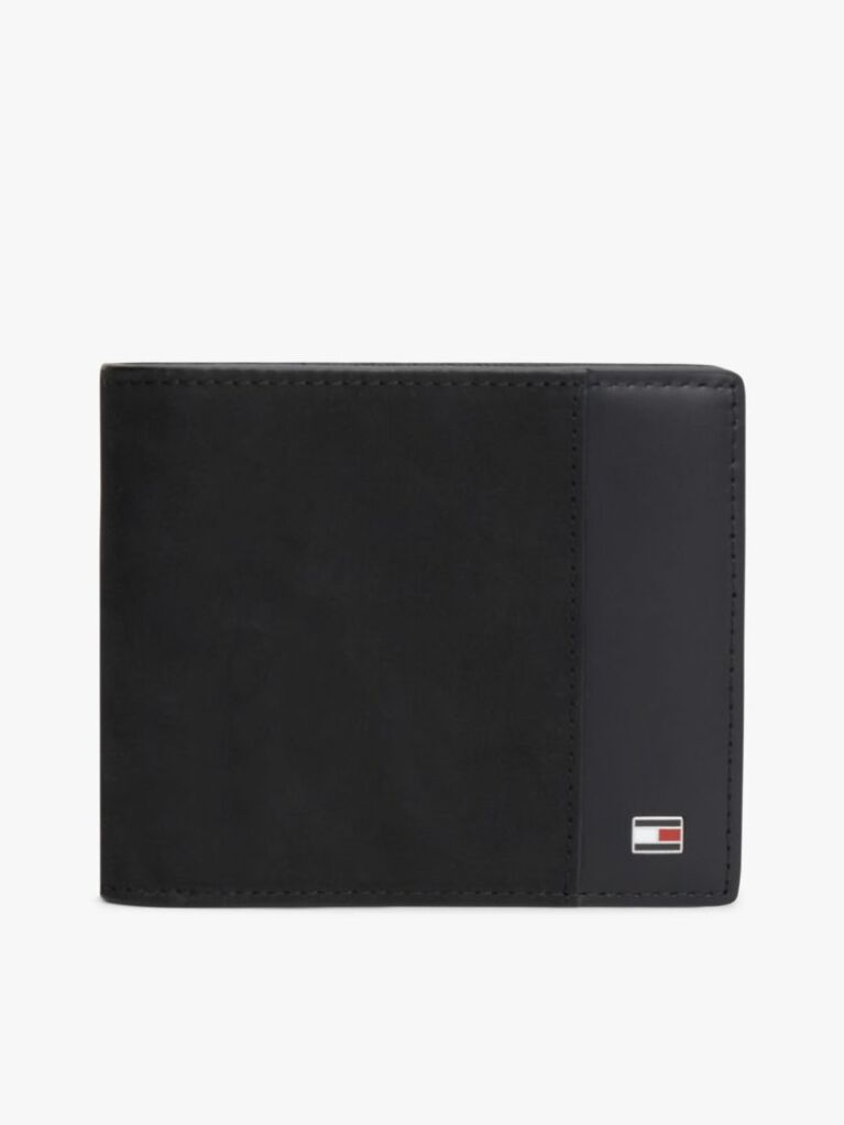 Black Flag Plaque Coin And Card Wallet  Men