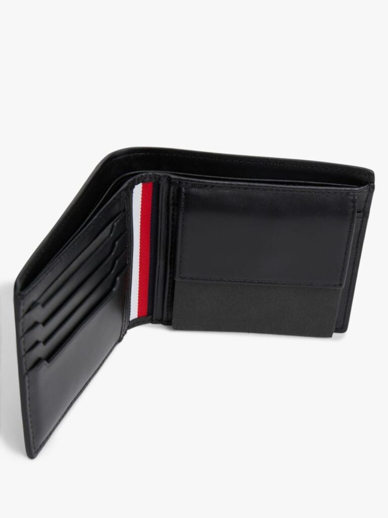 Black Flag Plaque Coin And Card Wallet  Men