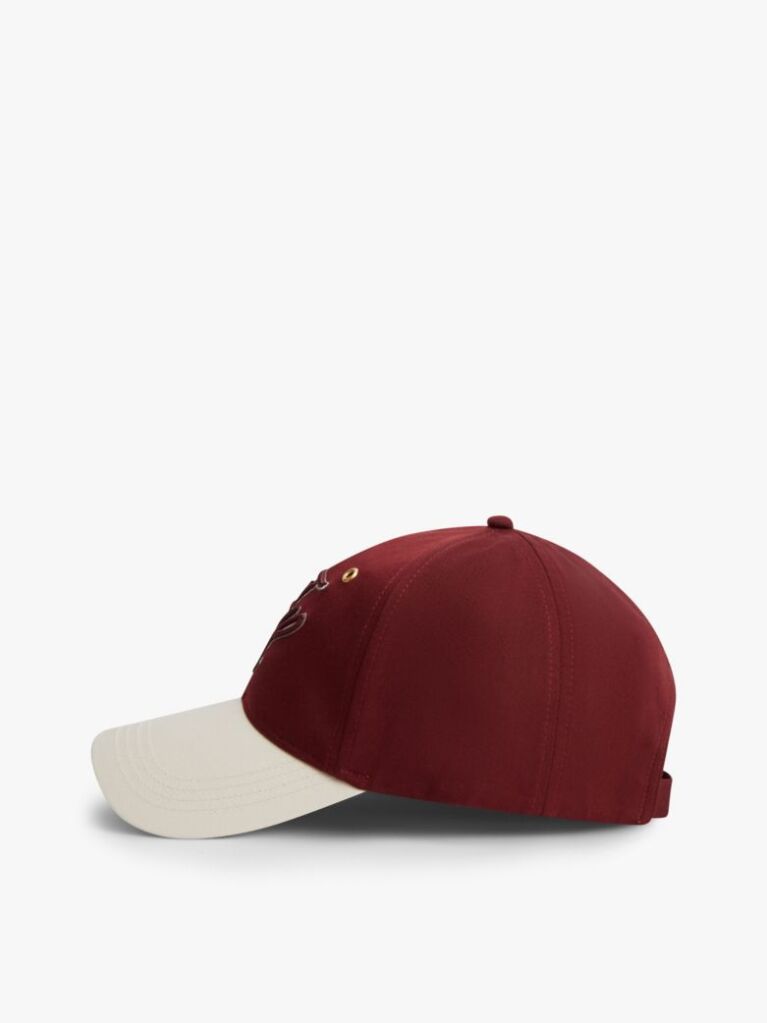 Multi Logo Colour-Blocked Baseball Cap  Women