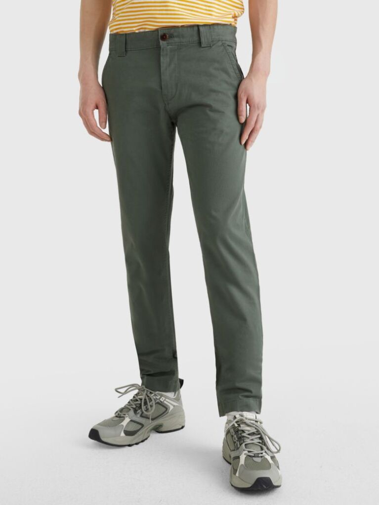 Khaki Scanton Slim Fit Chinos  Men