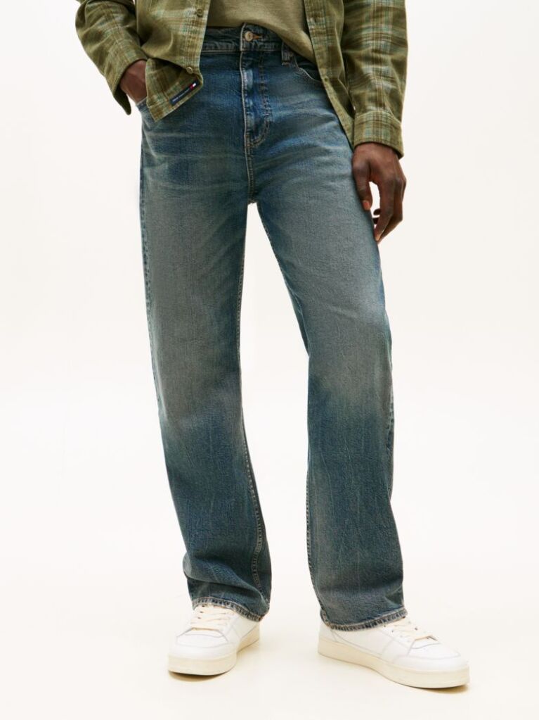Denim Otis Whiskered Regular Straight Leg Jeans  Men