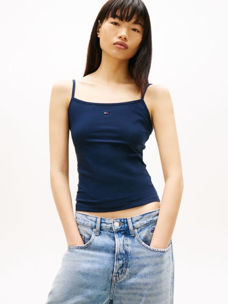 Blue Essential Top Cu Bretele   Femei