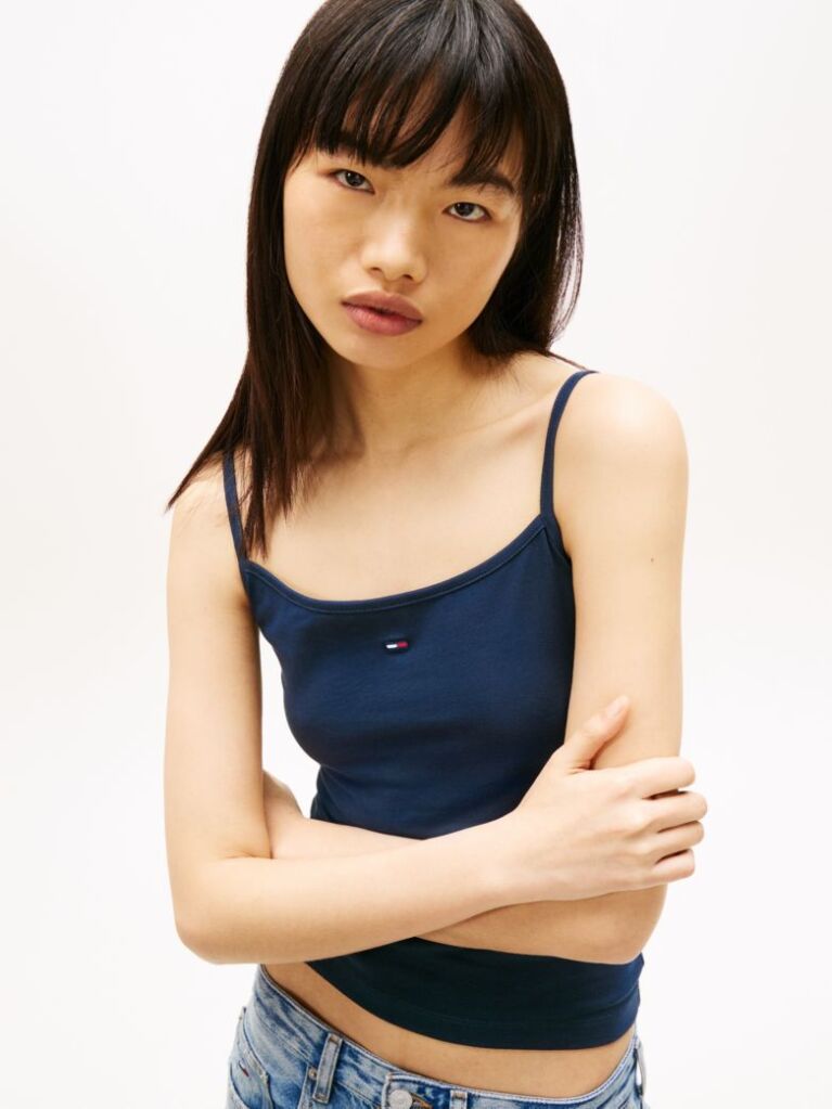 Blue Essential Top Cu Bretele   Femei