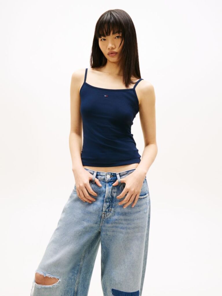 Blue Essential Top Cu Bretele   Femei