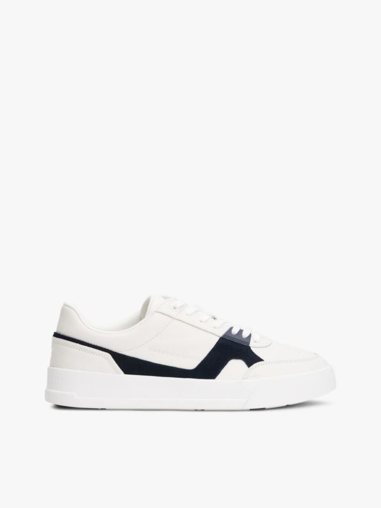 Multi Sneakers Din Piele Cu Panouri Contrastantes  Barbati
