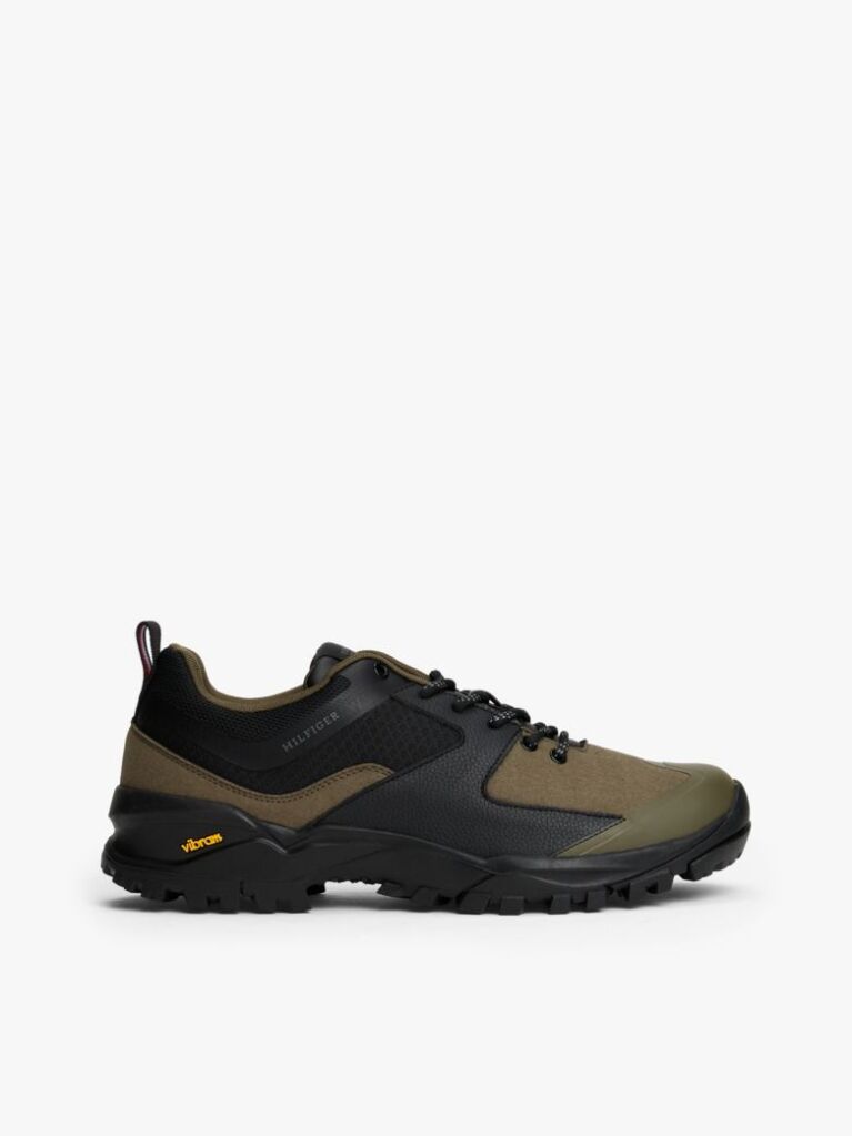 Green Chunky Vibram Cleat Trainers  Men