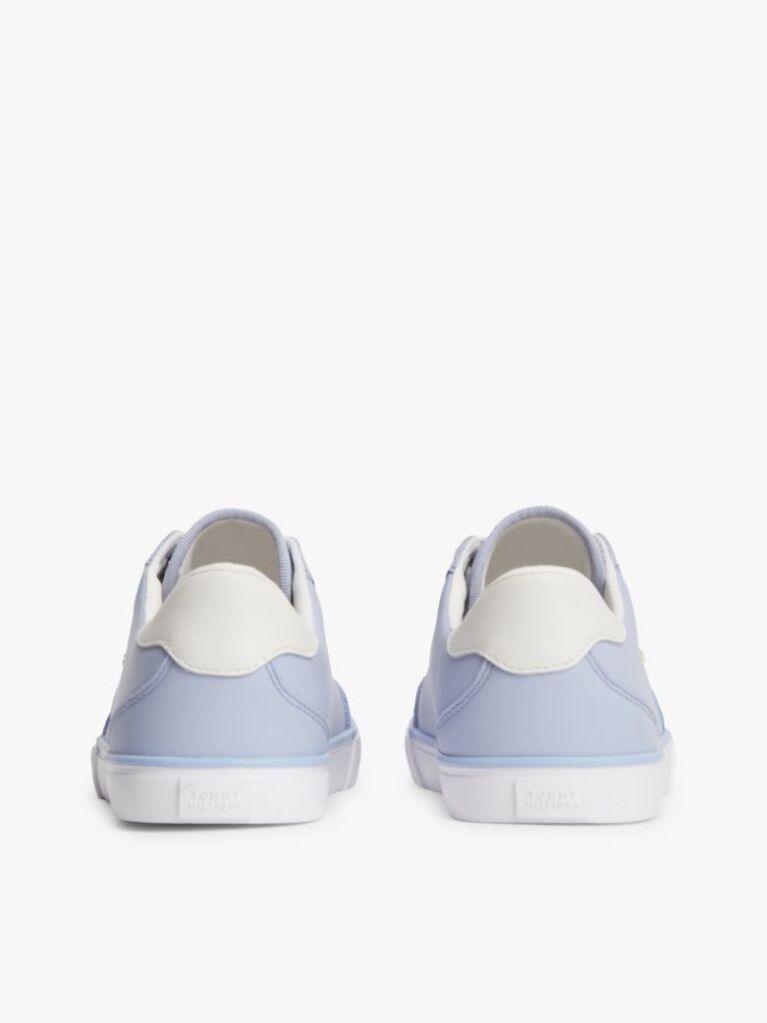 Blue Adidasi Vulcanizati Din Piele Cu Monograma TH  Femei