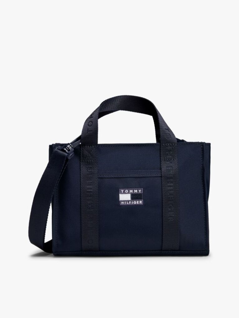 Blue Geanta Crossbody Cu Logo Webbing  Copii unisex