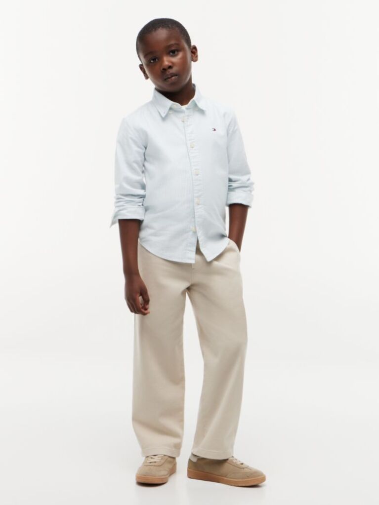 Multi Camasa Din Poplin De Bumbac Elastic  Baieti