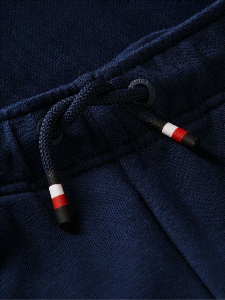 Blue Pantaloni Joggers Cu Picior Larg Si Mansete  Baieti