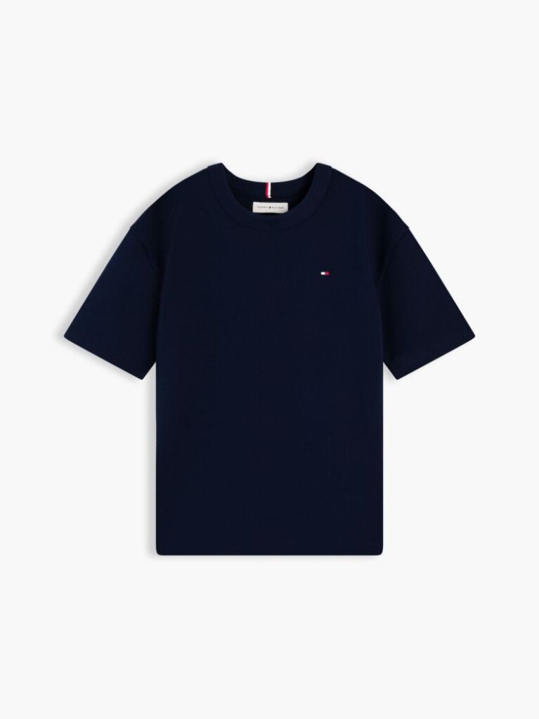 Blue T-Shirt Cu Logo Graphic  Baieti
