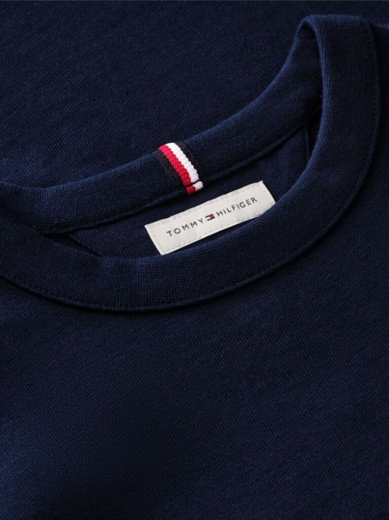 Blue T-Shirt Cu Logo Graphic  Baieti