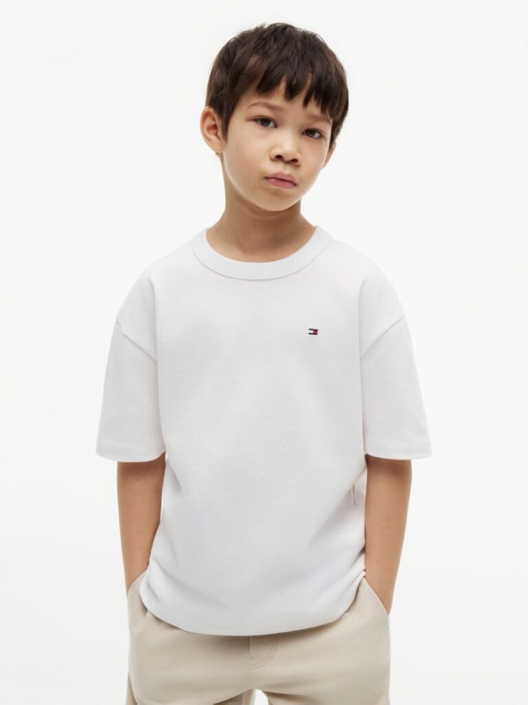 Alb T-Shirt Cu Logo Graphic  Baieti