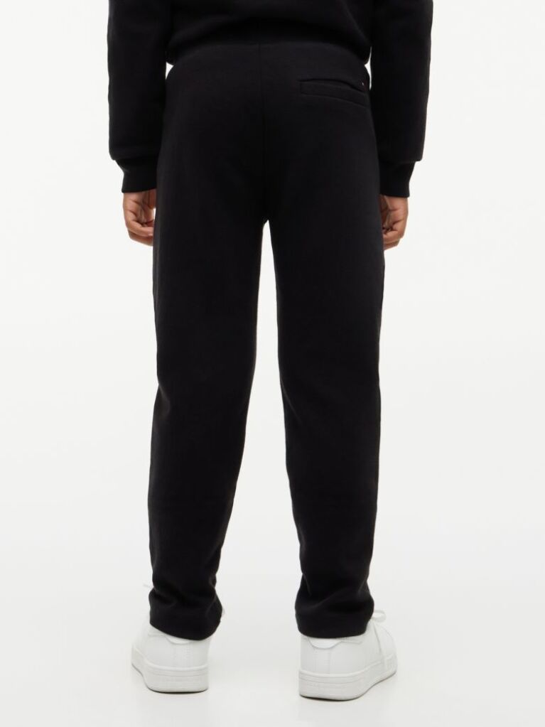 Negru Pantaloni Joggers Cu Logo  Baieti