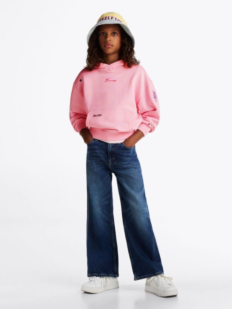 Blue Jeans Larg Dark Wash  Fete