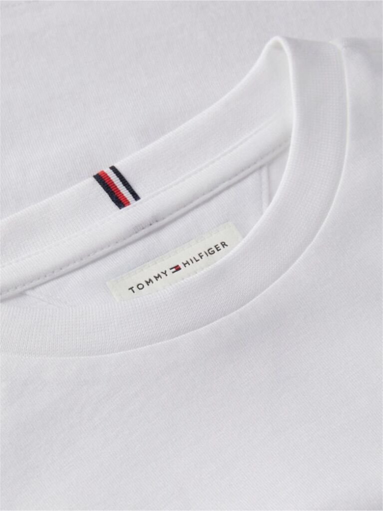 White Heart Logo Slim Long Sleeve T-Shirt  Girls