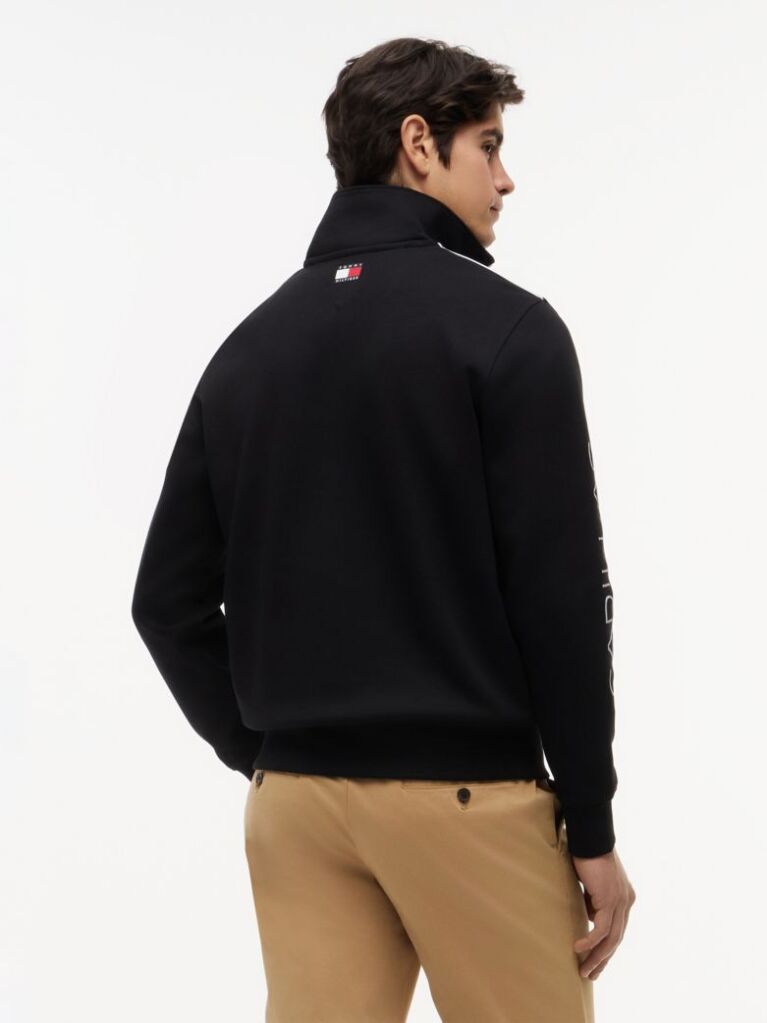Negru TH x Cadillac Formula 1® Team Jacheta De Trening Cu Imprimeu Me Spate  Unisex