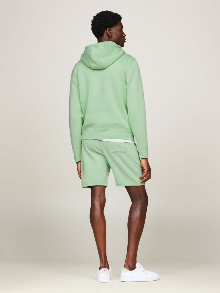 Green Tommy Logo Hoody  Men