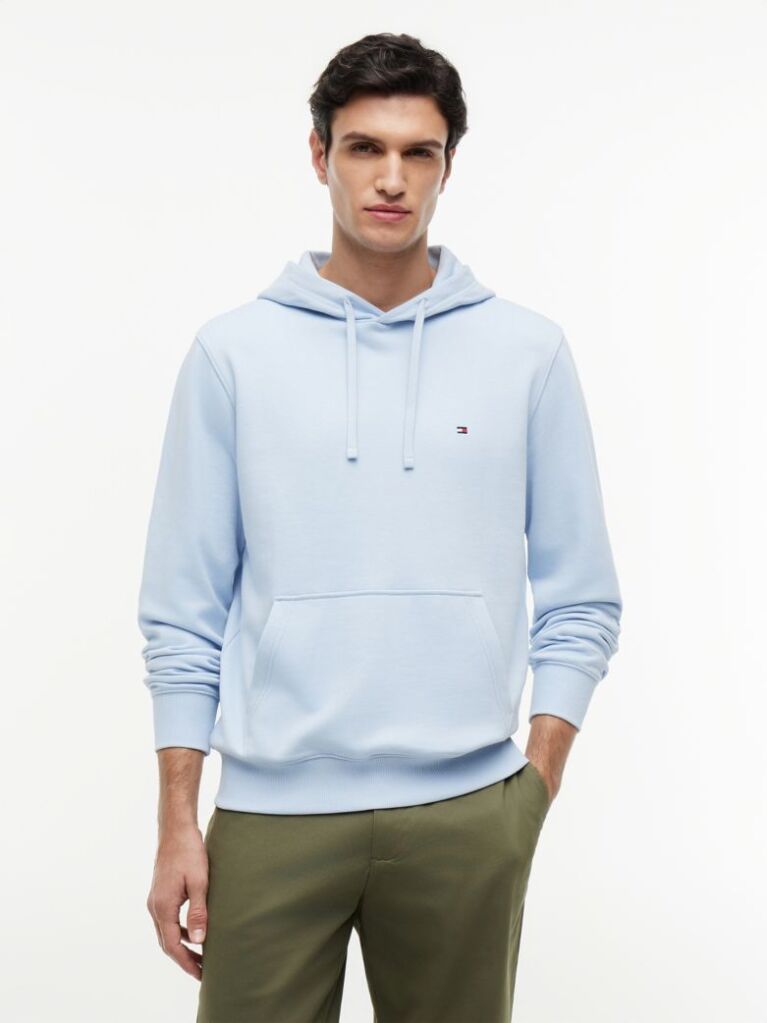 Blue Flag Embroidery Terry Hoody  Men