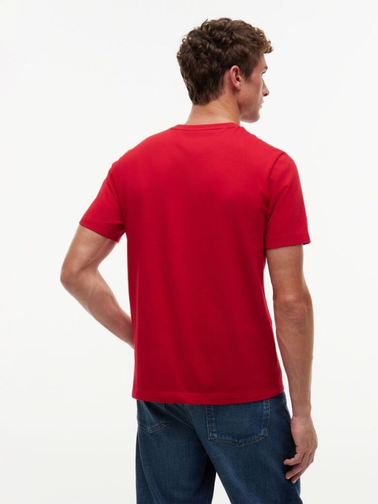 Red Patch Pocket T-Shirt  Men