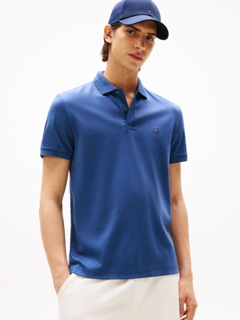 Blue Luxury Interlock Regular Polo Shirt  Men