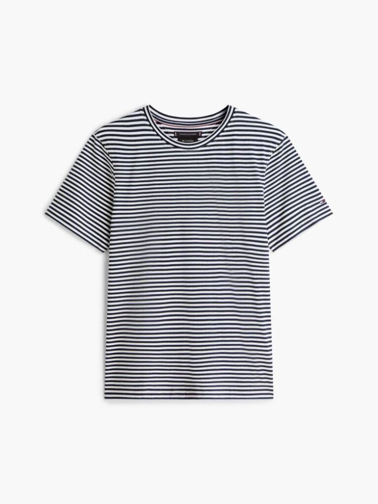 Multi Smart Casual T-Shirt Cu Dungi  Barbati
