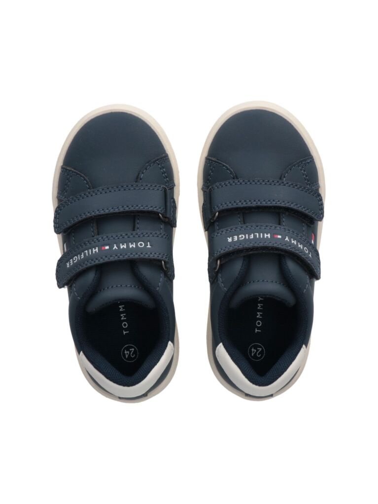 Blue Adidasi Cu Inchidere Hook And Loop Si Steag  Copii unisex