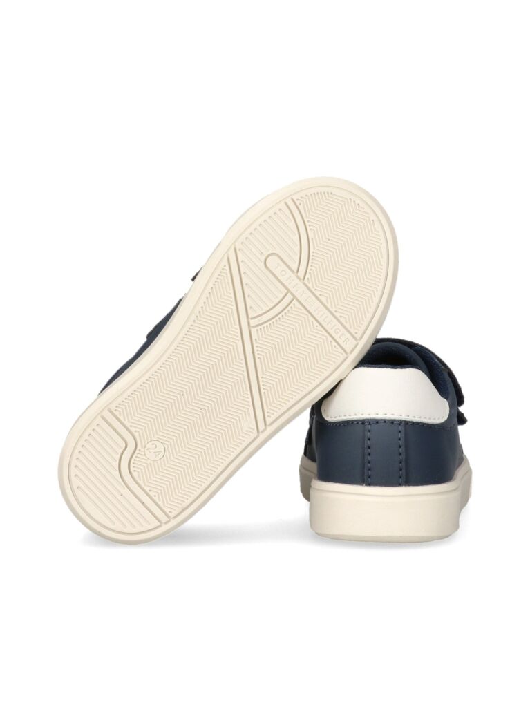 Blue Adidasi Cu Inchidere Hook And Loop Si Steag  Copii unisex