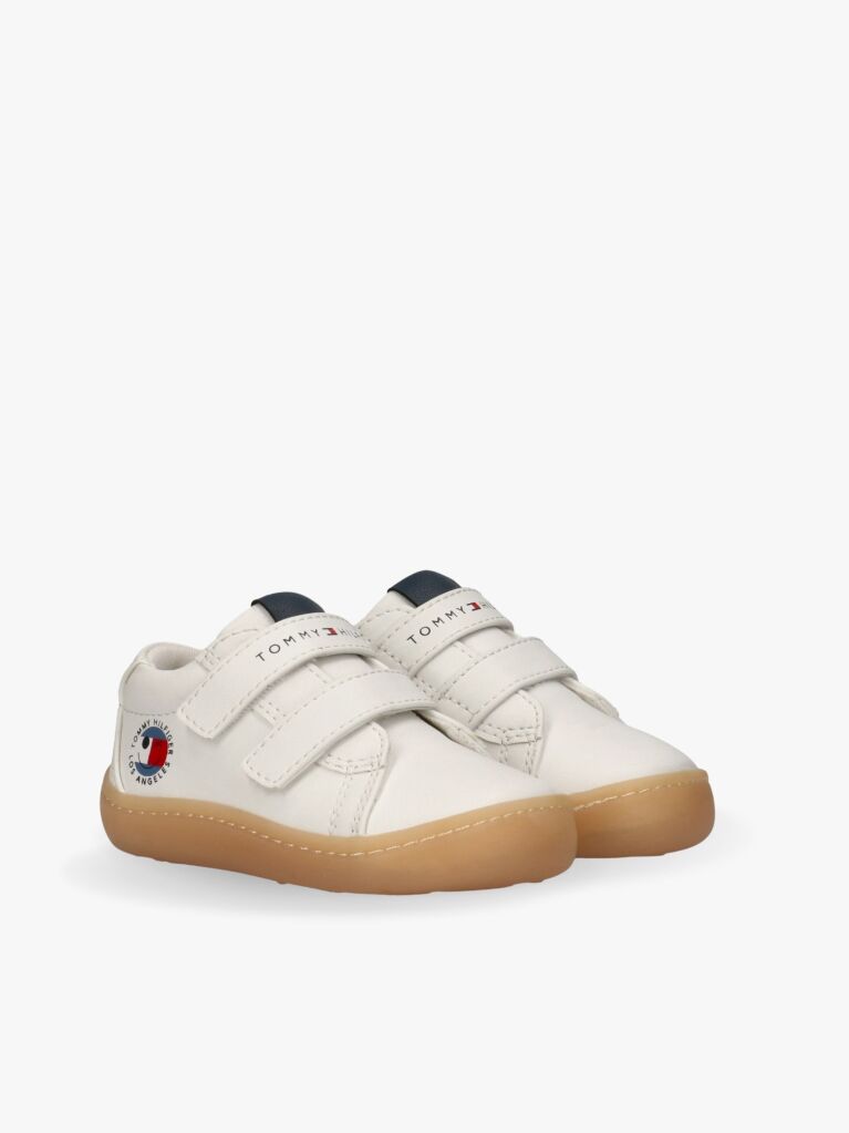 Alb Adidasi Cu Velchro  Copii unisex