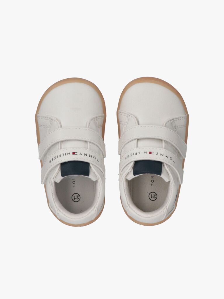 Alb Adidasi Cu Velchro  Copii unisex