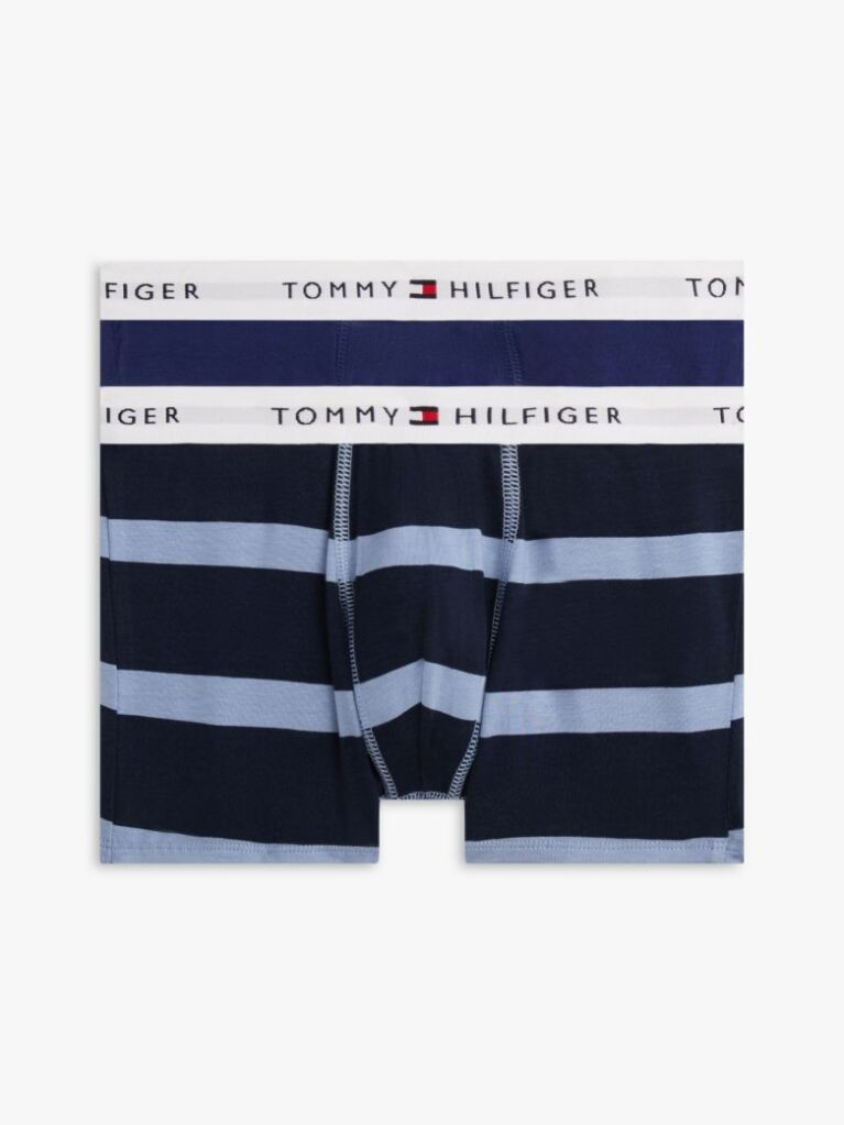 Multi 2-Pack Boxeri Cu Logo Semnatura Pe Talie  Baieti