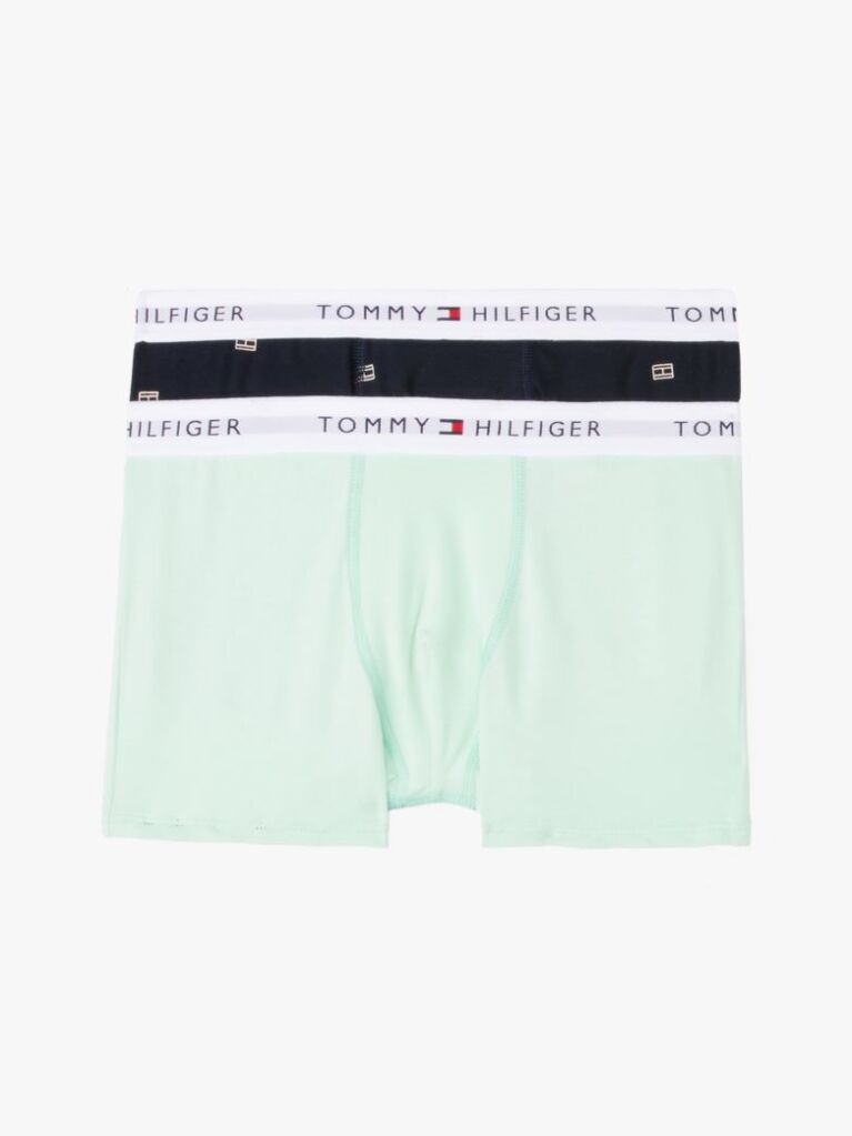 Multi 2-Pack Boxeri Cu Logo Semnatura Pe Talie  Baieti