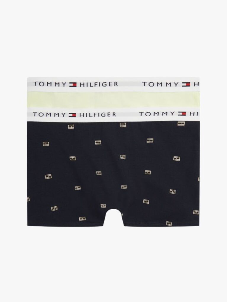 Multi 2-Pack Boxeri Cu Logo Semnatura Pe Talie  Baieti