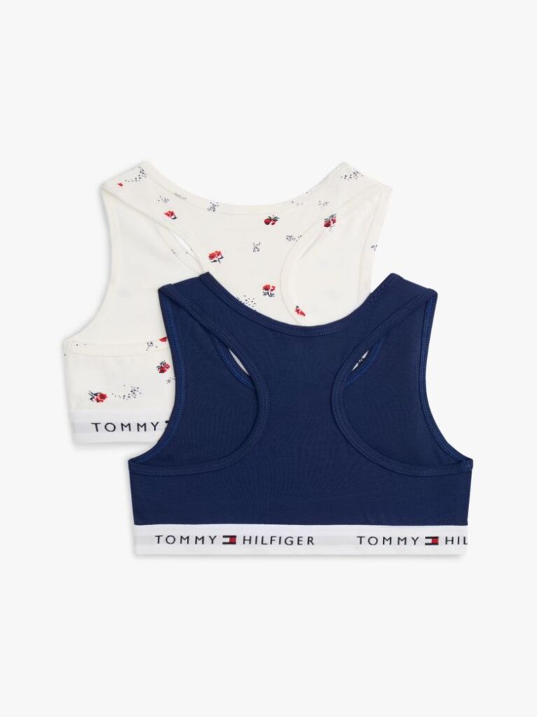 Multi Set 2 Bustiere Bralette Cu Imprimeu Semnatura  Fete