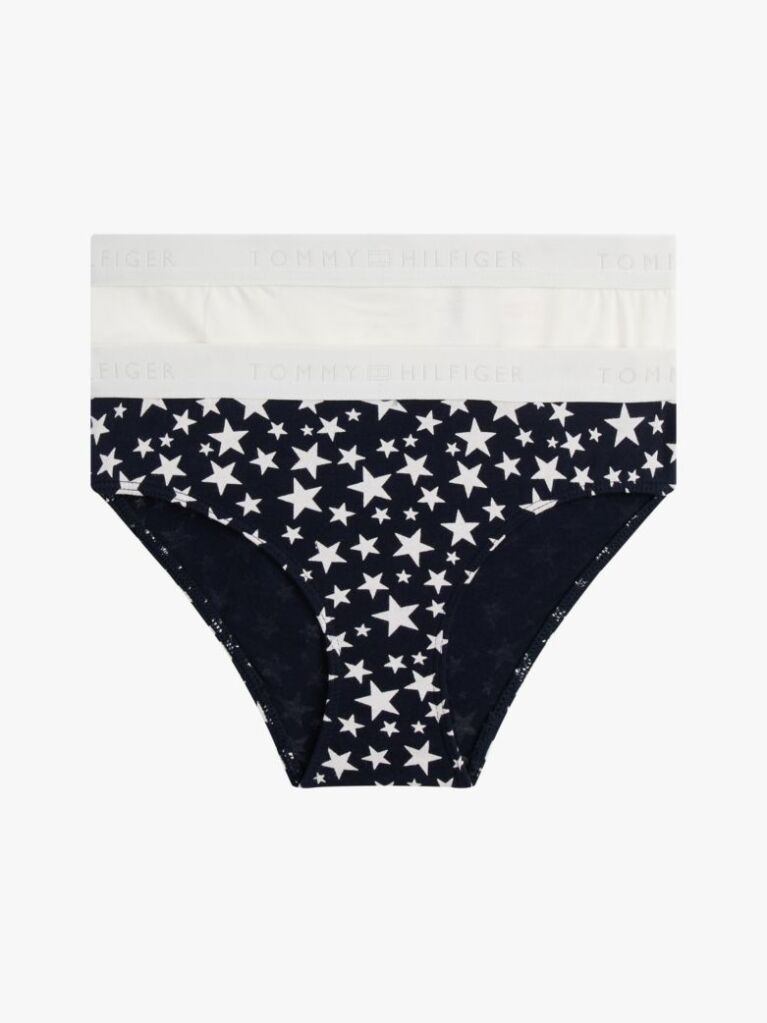 Multi 2-Pack Signature Print Briefs  Girls