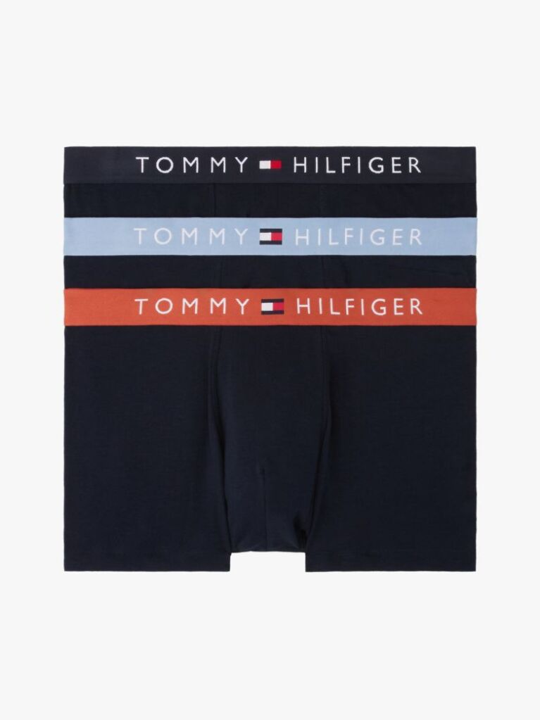 Multi 3-Pack Boxeri Cu Logo TH Original Pe Talie  Barbati