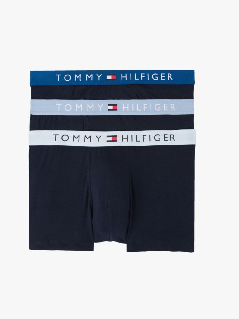 Multi 3-Pack Boxeri Cu Logo TH Original Pe Talie  Barbati